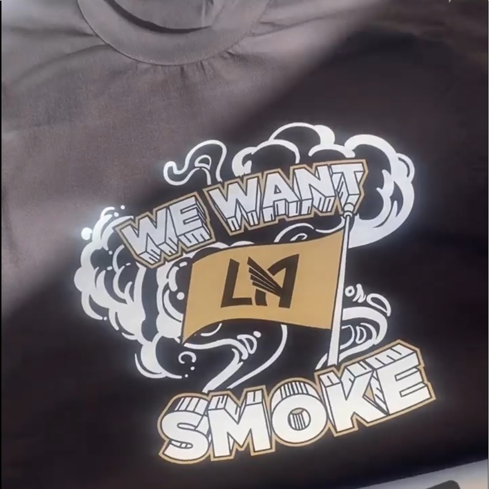 LAFC we want smoke tee